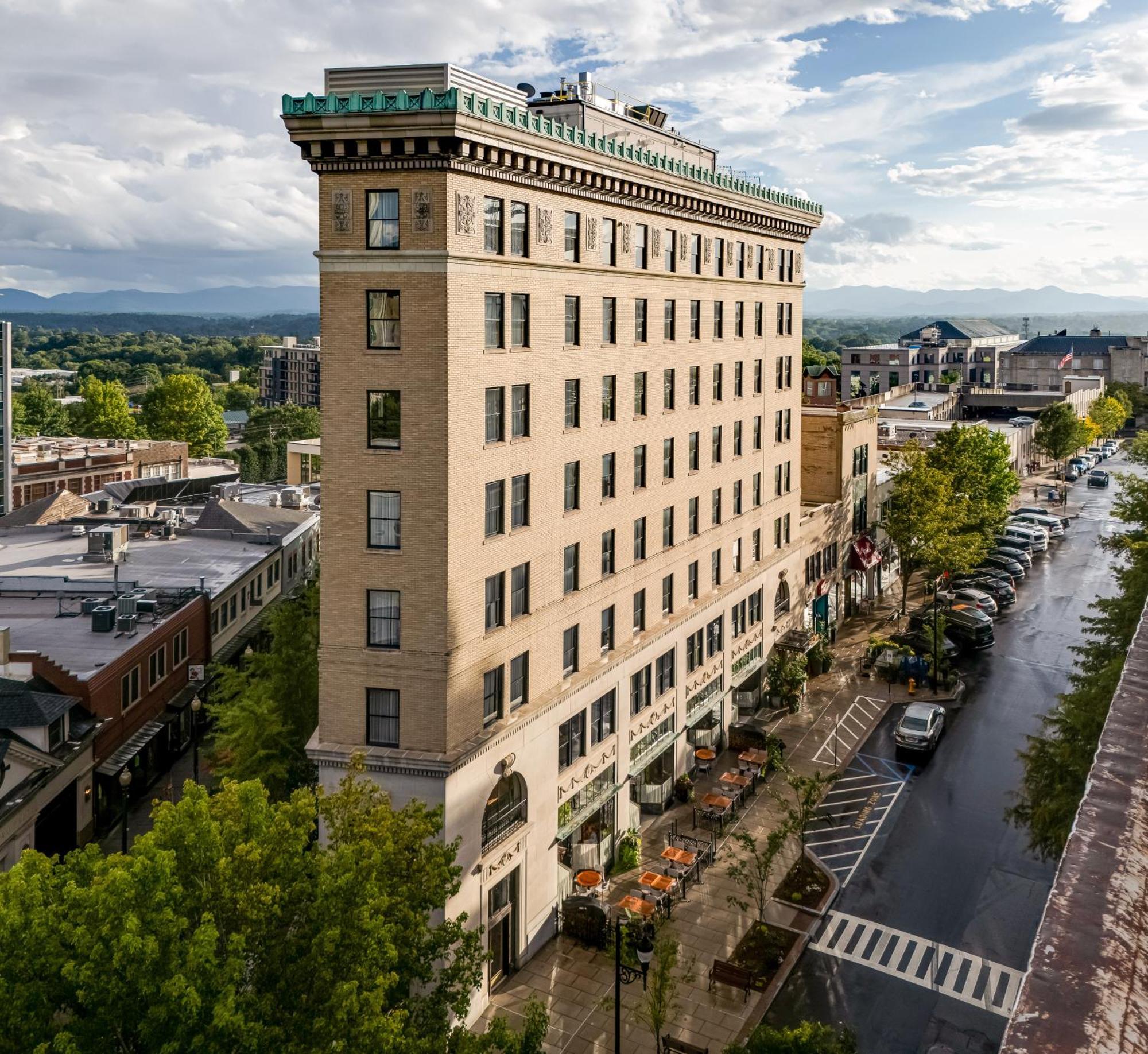 The Flat Iron Hotel Asheville Exteriör bild